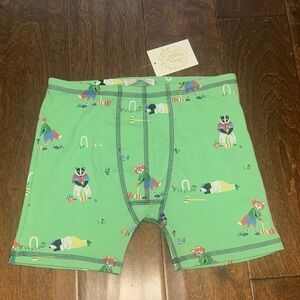 The Beaufort Bonnet Company Green Animal Print Boxer Briefs 10/12 price is firm